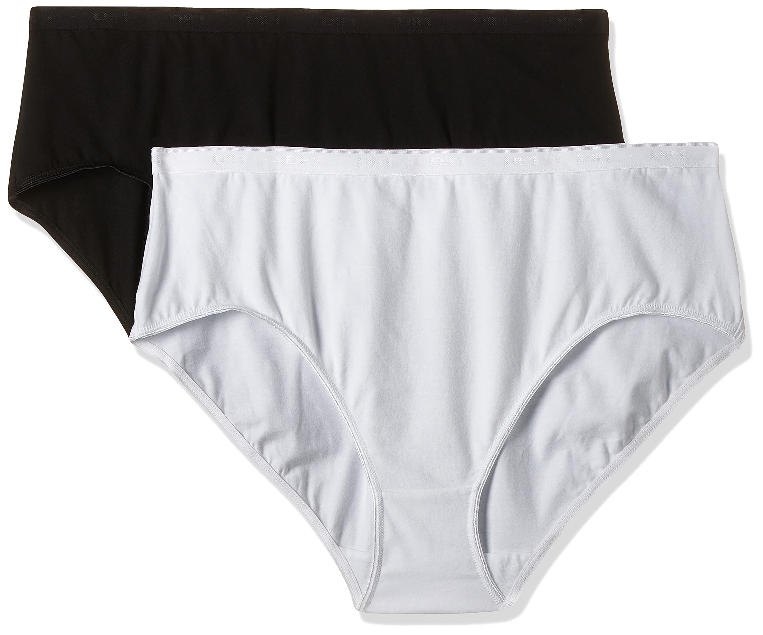 Dim Women's Daily Midi Brief Organic Cotton Stretch x2