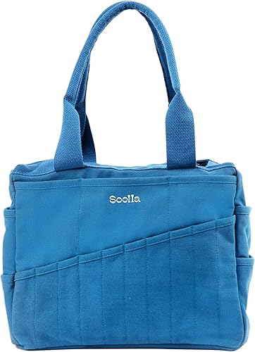 Soolla Bolsa de estudio bolsa de herramientas de cerámica y almacenamiento de suministros de arte, bolsa lavable para manualidades, organizador de