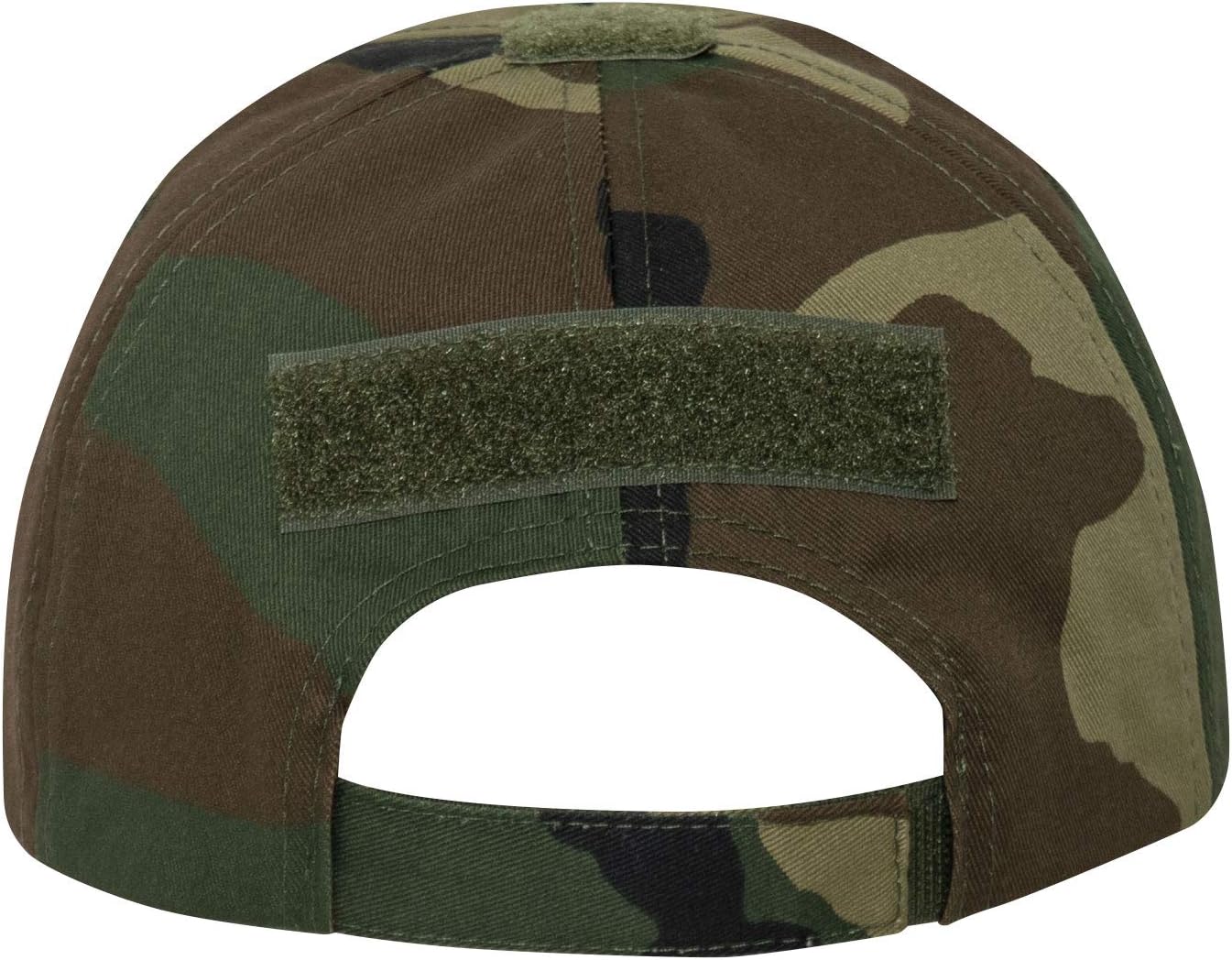 Rothco Tactical Operator Cap - Rugged Outdoor Baseball Hat with Loop Fields Woodland Camo - Image 2