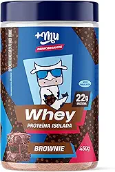 +Mu Pote Whey Isolado Sabor Brownie 22g Proteína - 450g