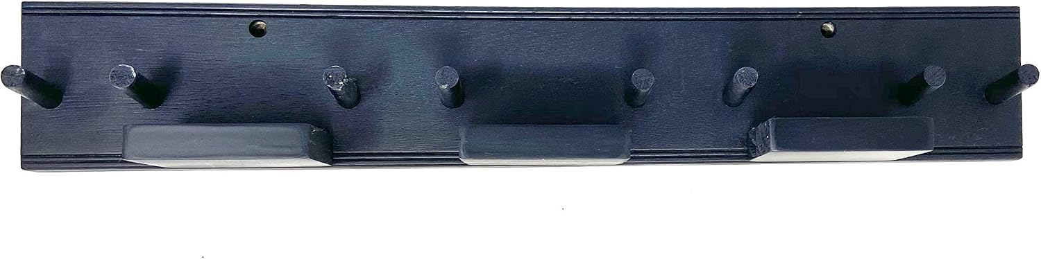 Baseball Bat Rack Holder 4 Bats and 3 Balls Trophy Awards Display Wall Mount