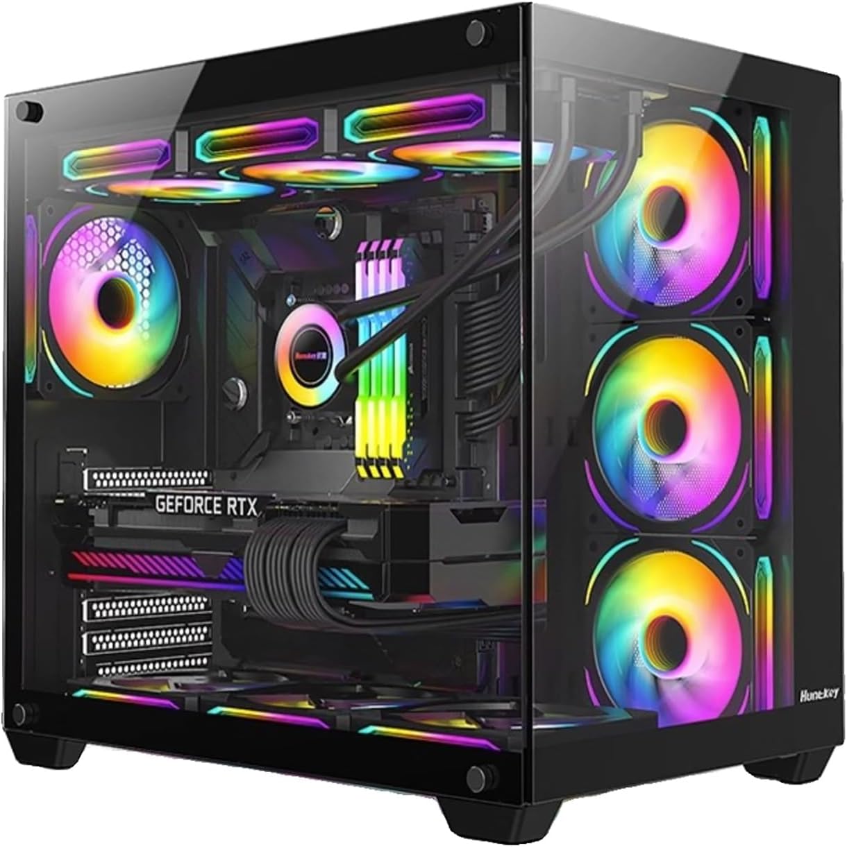 Computer Cases,MidTower PC Gaming Case ATX/MATX/ITX