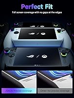 Vista 5 de JSAUX Protector de pantalla antirreflejos para ROG Xbox Ally/ROG Xbox Ally X (2025) / ROG Ally 2-Pack, vidrio templado mate de dureza 9H con marco