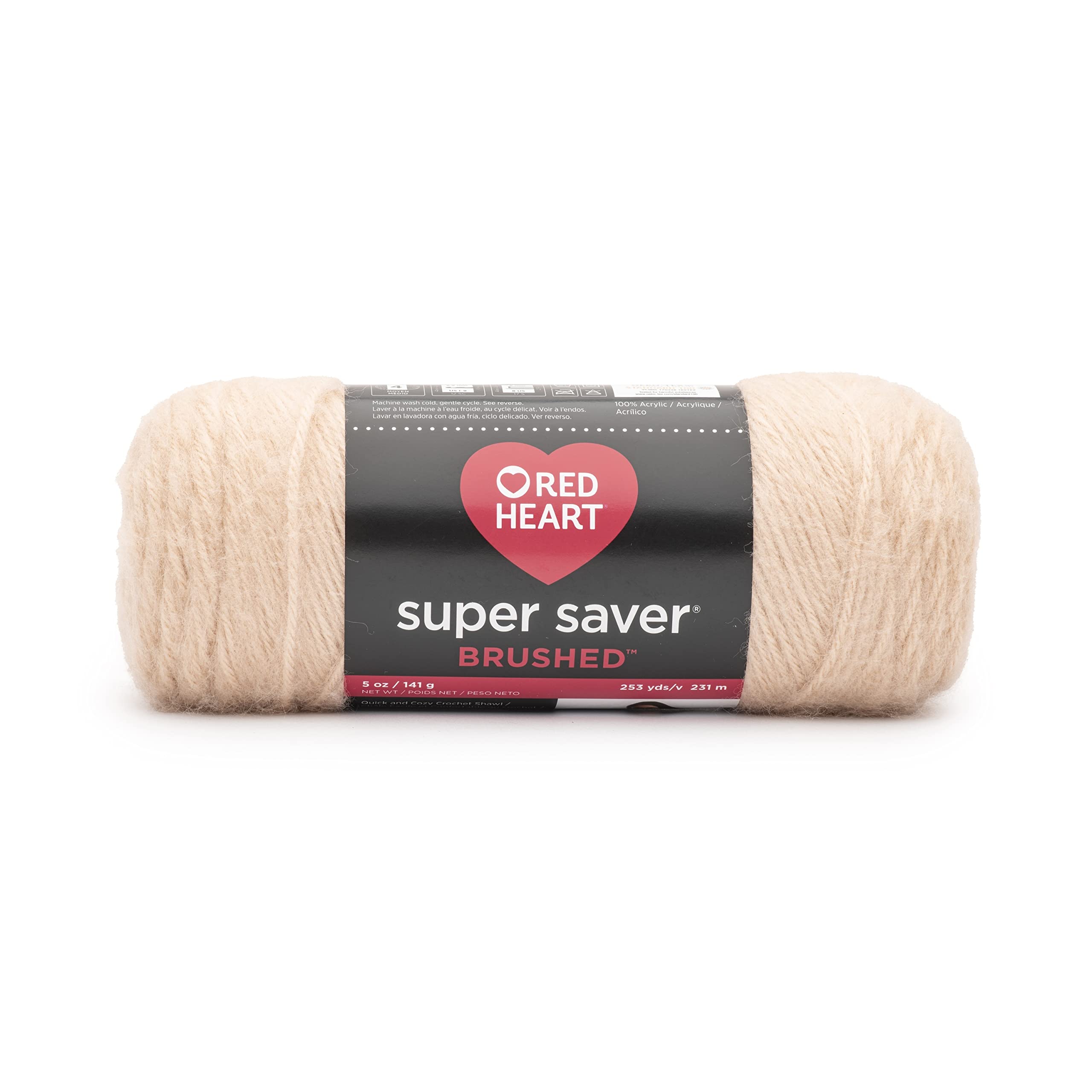 Red Heart Biscuit Super Saver Brushed Yarn