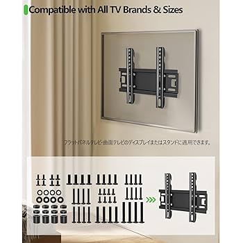 Amazon.co.jp: MUFUSHAN テレビ壁掛けネジセット モニター取付用