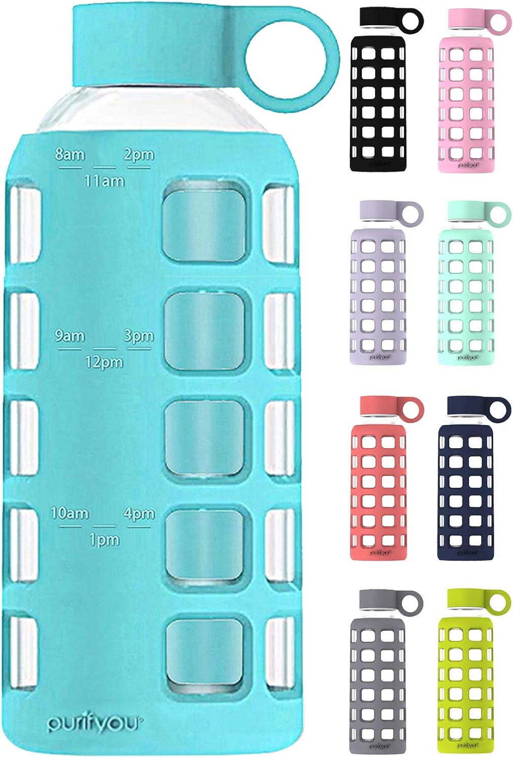 bottiglie d'acqua isolate ello