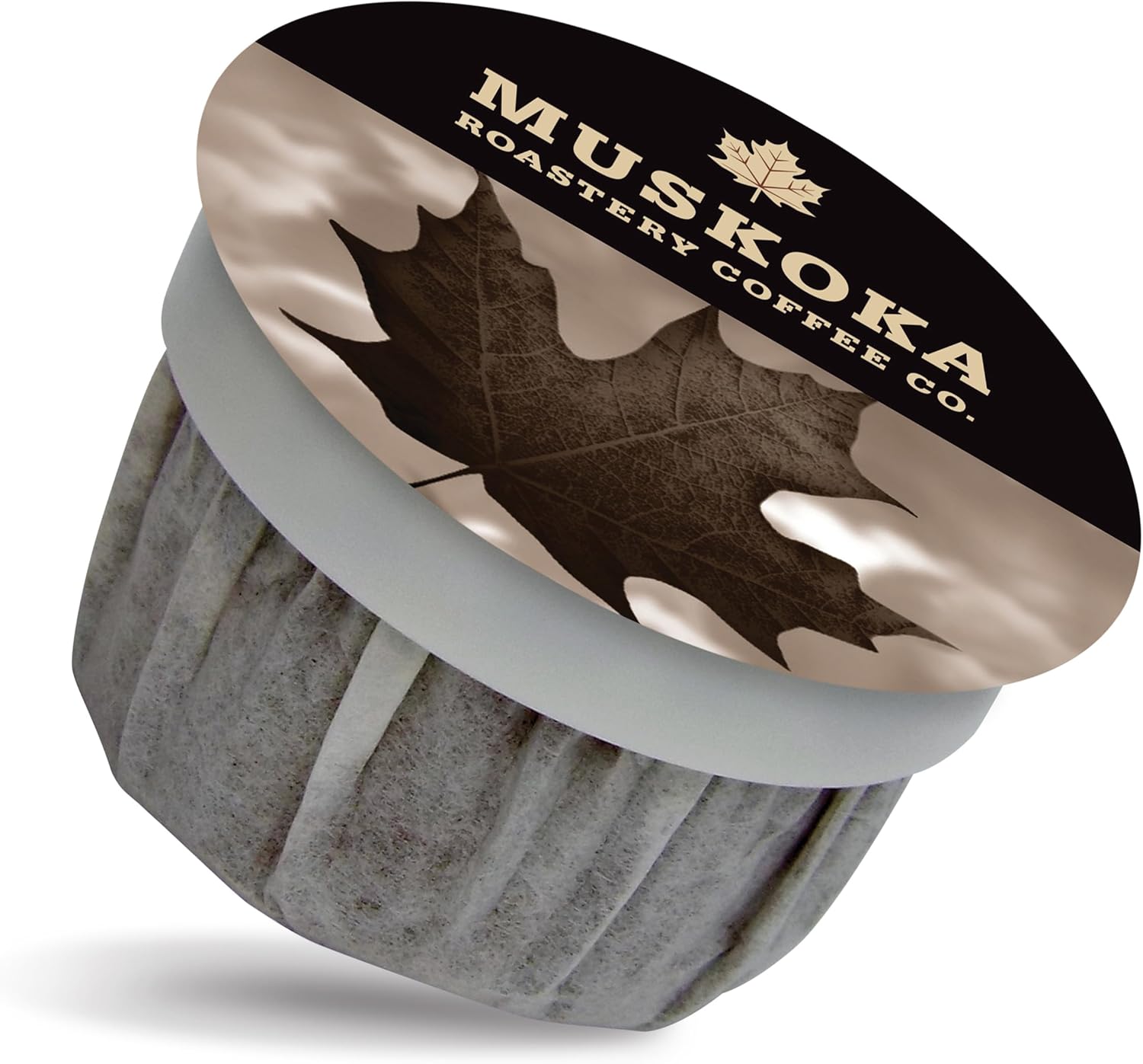 Muskoka Roastery Coffee, Muskoka Maple, Medium Roast, 20 Single Serve Coffee Pods, Compatible with K-Cup Keurig Brewers, 220g