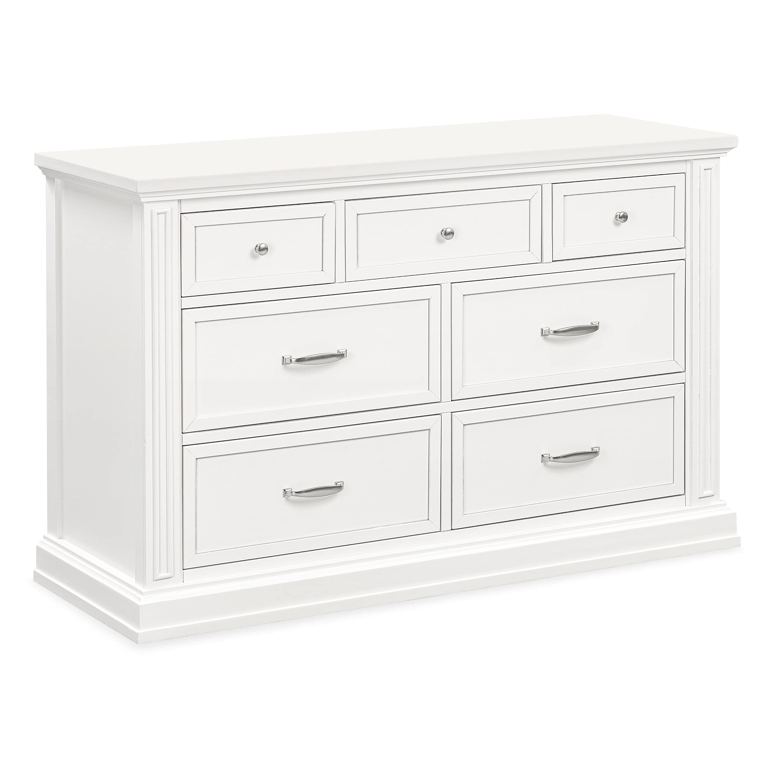 Namesake Durham 7-Drawer Assembled Dresser in Warm White