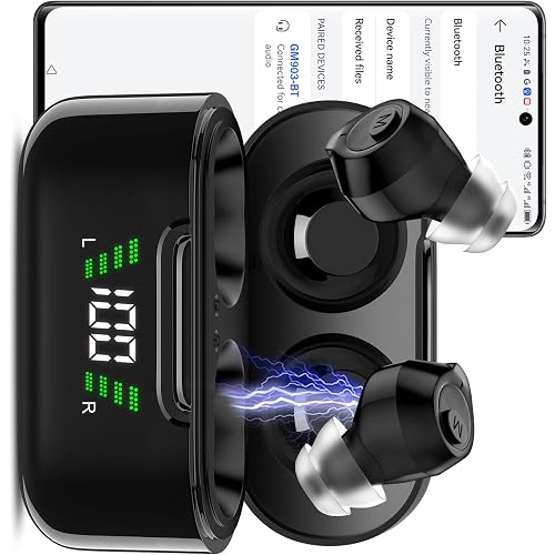 Hearing Aids, 2026 Hearing Aids for Seniors Easy Operation Rechargeable, 16-Channel Digital Hearing Aids with Bluetooth for Calls & Music, Noise Cancelling Invisible Hearing Support with Battery Life