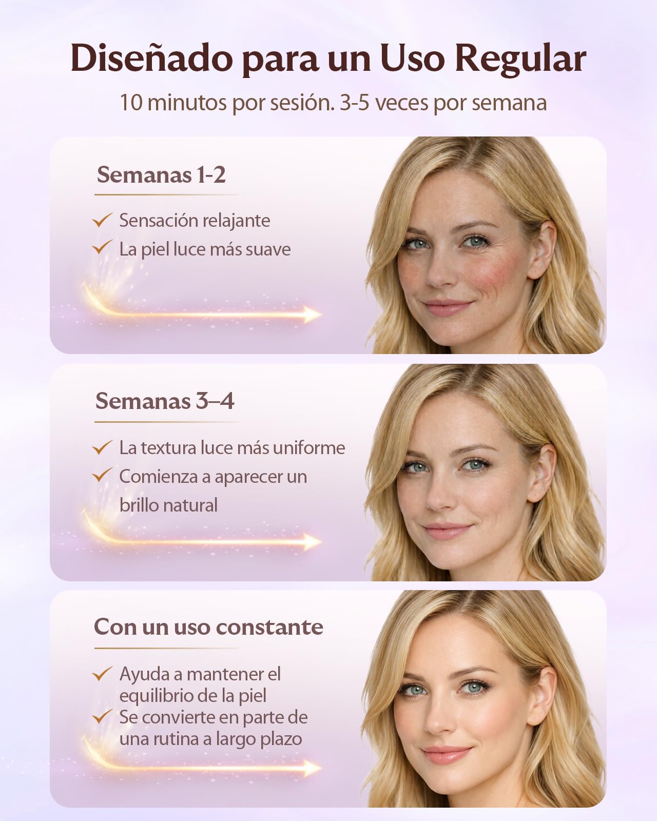 Máscara LED Facial Inalámbrica Recargable, Mascarilla Led de Silicona Flexible con 4 Modos de Luz, 850 nm Infrarrojo Cercano, 272 LEDs, Incluye Protectores Oculares para Cuidado Facial, NVV03