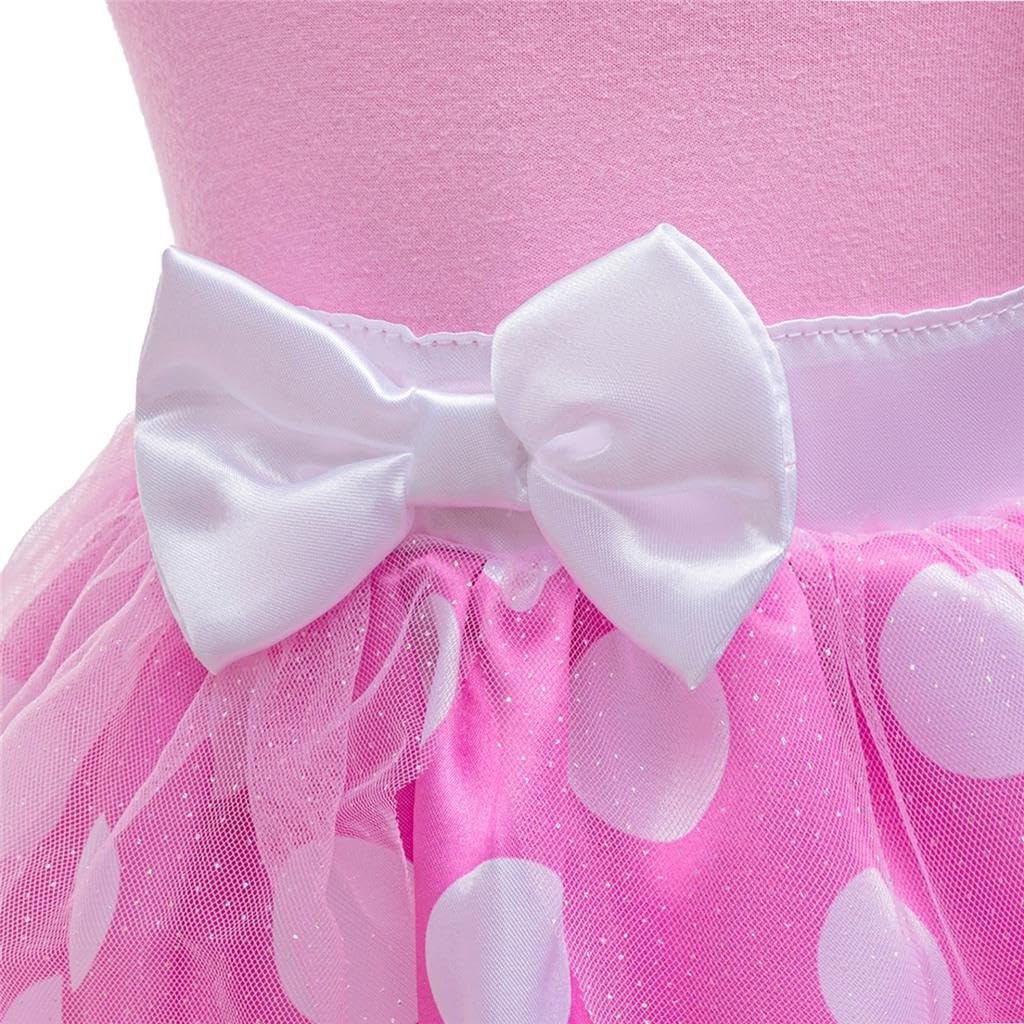 Lito Angels Vestito Bebè Principessa, Set Pagliaccetto Tutina per Bimba Neonata con Fascia, Costume Outfit a Tema Fiaba per Carnevale Bambina 0-24 Mesi