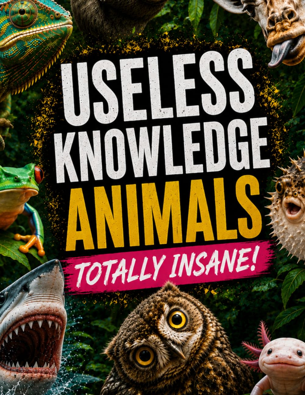 Useless Knowledge: Animals – Totally Crazy!: 1,000 bizarre facts, records & true animal stories | The perfect gift for knowledge junkies (1,000 astonishing facts)