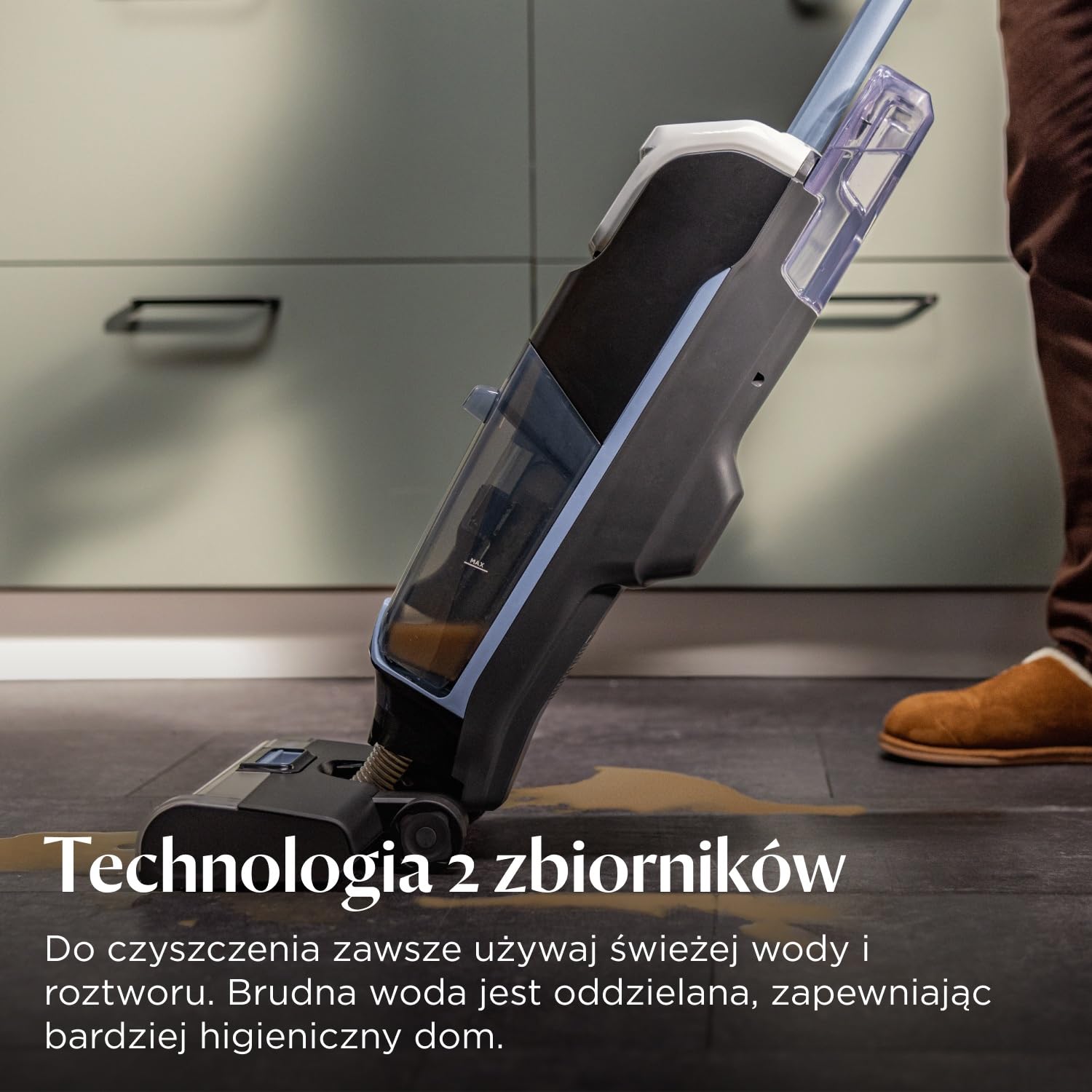 BISSELL CrossWave Edge Cordless odkurzacz bezprzewodowy mokro-suchy 4326N ZeroGap