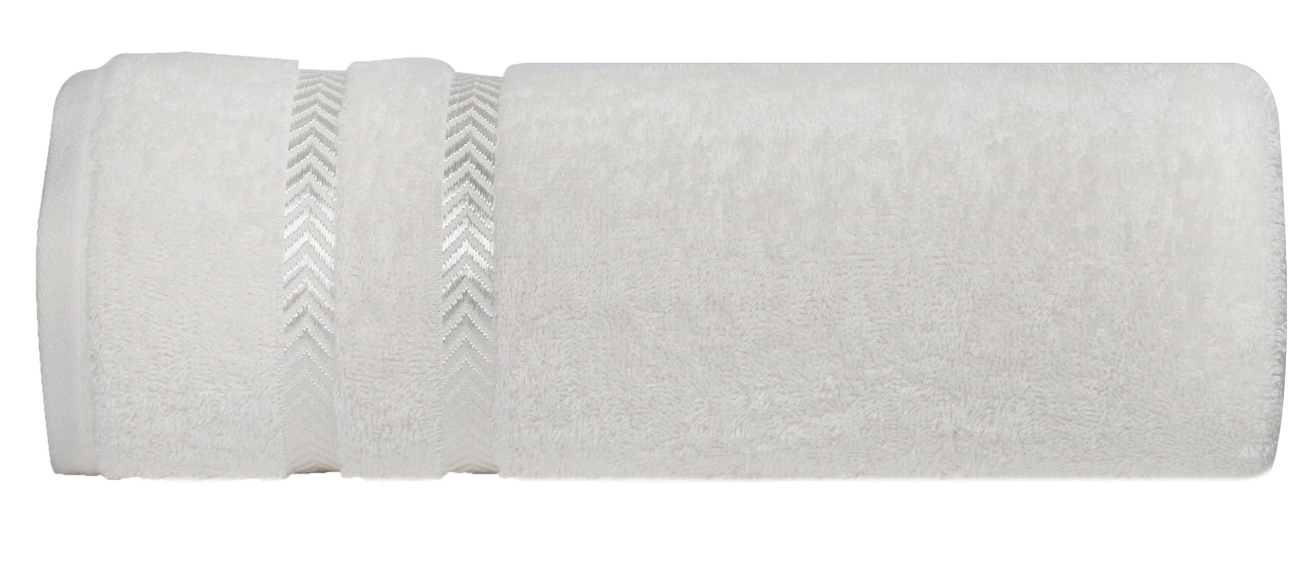 Casa Copenhagen - Egyptian Cotton Ember 1 Pcs Large Bath Towel (75 X 150cm) Colour : Snow White