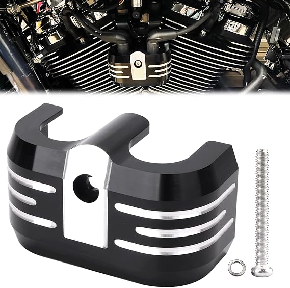 Ignition Coil Cover Fits for Harley Softail, Touring, Breakout, Street Bob, Fat Boy, Road Glide, Road King, Electra Glide, Street Glide 2018-2025 M8 Engine (Black)