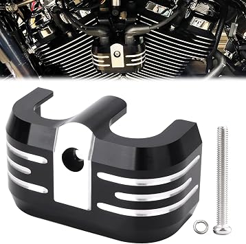 Ignition Coil Cover Fits for Harley Softail, Touring, Breakout, Street Bob, Fat Boy, Road Glide, Road King, Electra Glide, Street Glide 2018-2025 M8 Engine (Black)