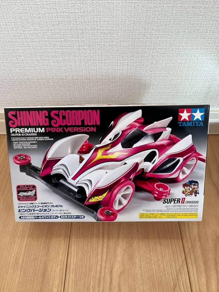 Amazon.co.jp: ミニ四駆 シャイニングスコーピオン プレミアム