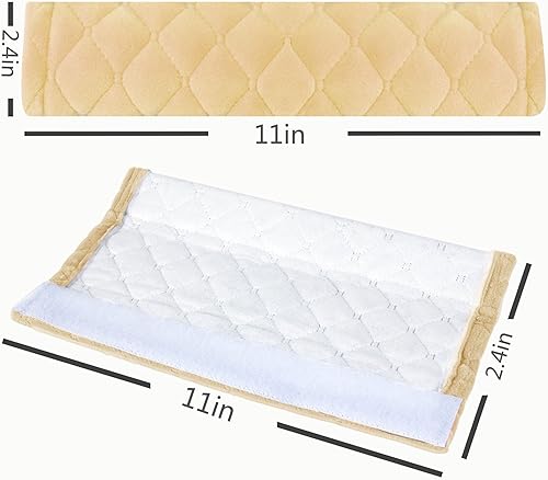 Miniatura 2 de MOONET Protector de cinturón de seguridad para automóvil, protector de hombro, suave y agradable a la piel, funda universal para cinturón de