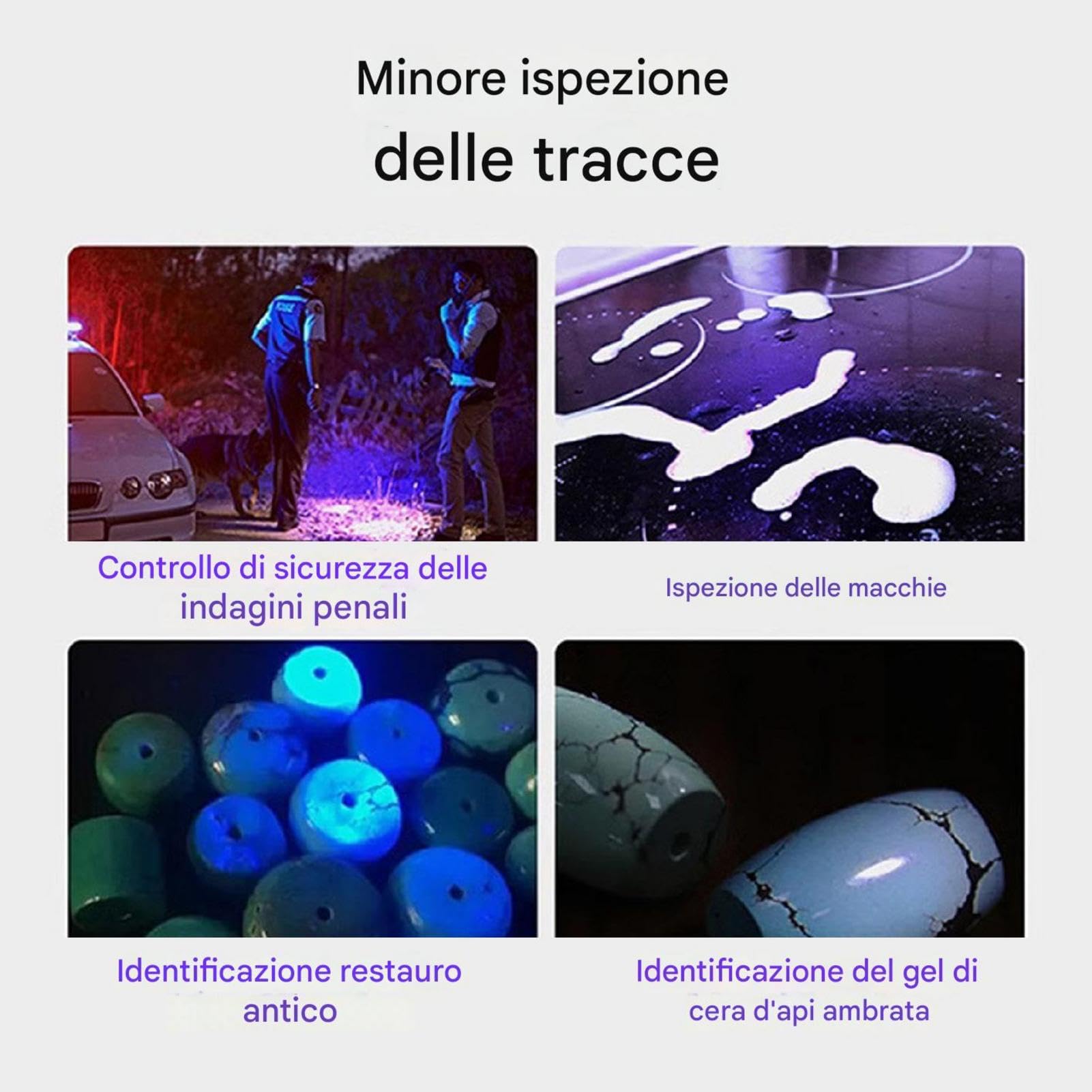 Lampe de poche rechargeable à lumière noire UV - Stylo de testeur de faux billets, Stylo de testeur de faux billets UV | Taches d'animaux domestiques et inspection des aliments, Lampe de poche UV pour
