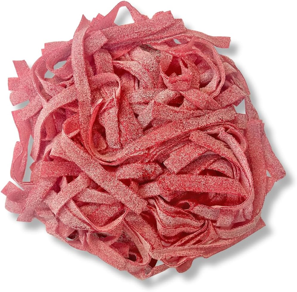 Sour Power Premium Candy Belts, Wild Cherry, 6.6 lb