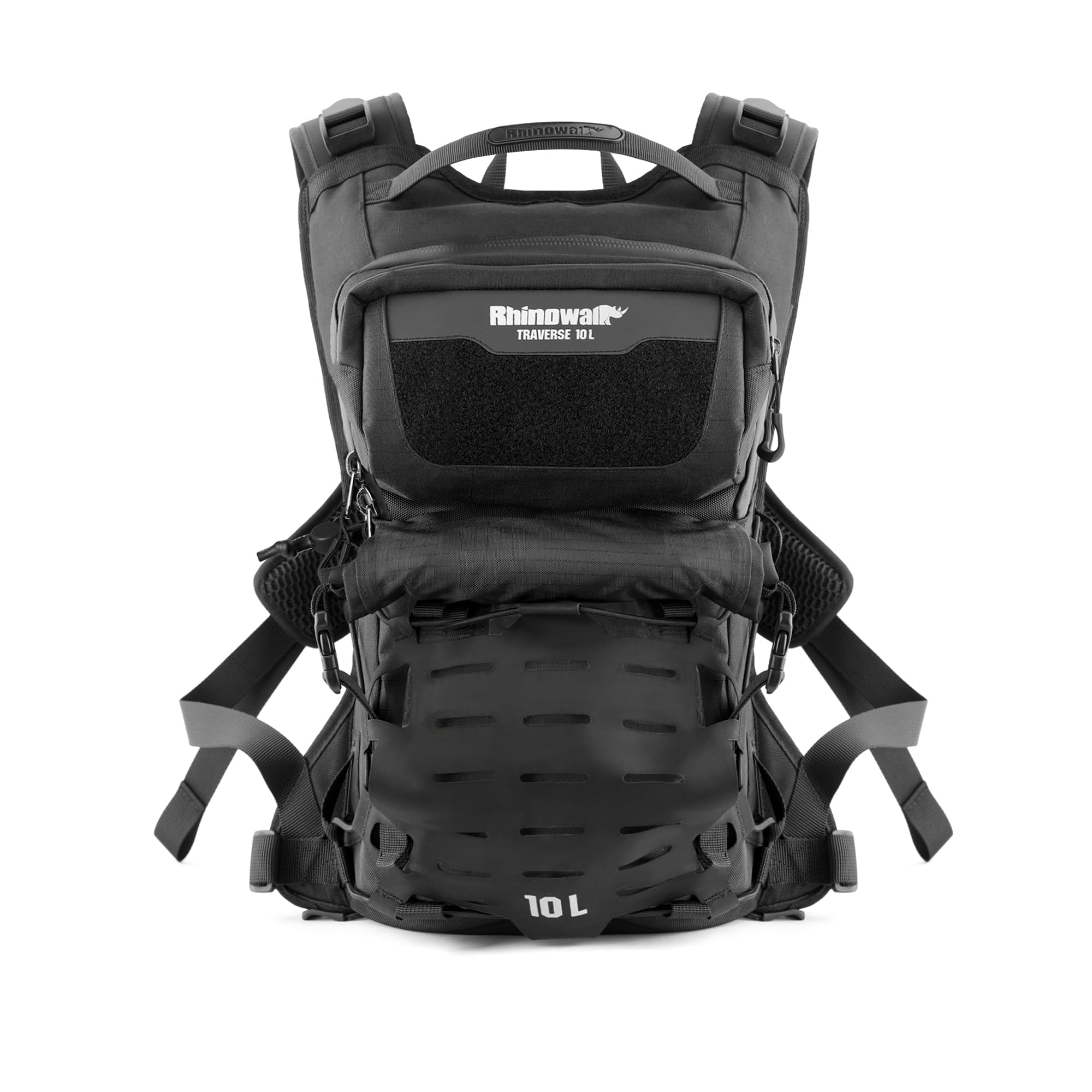 Rhinowalk Motorrad Rucksack Regenschutz Trinkblasen Loch Motorrad Fahrradrucksack Sportrucksack Laptop Backpack für Wandern Klettern, Fahrradfahren, Laufsport, Camping