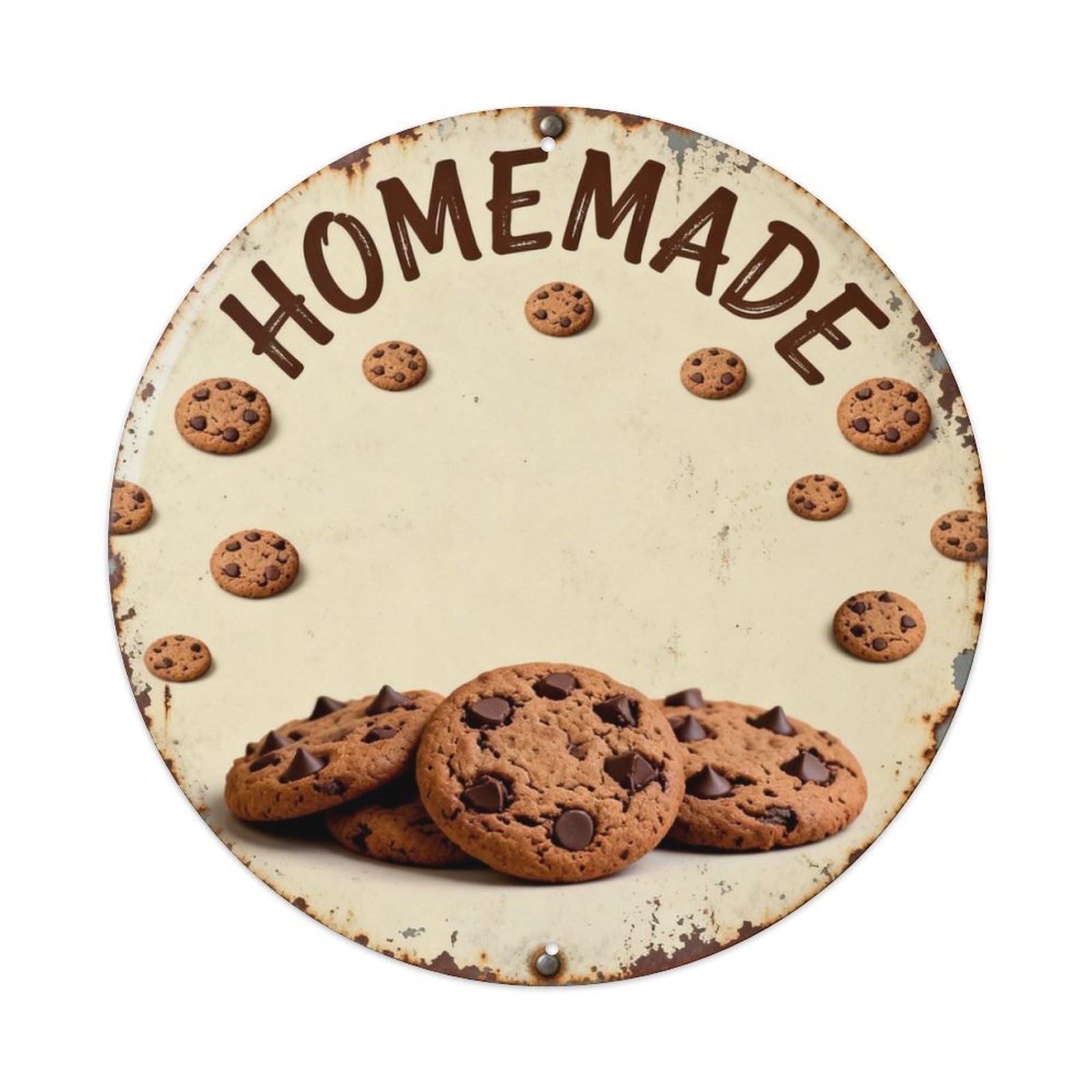 Homemade Cookies Metal Tin Sign Plaque