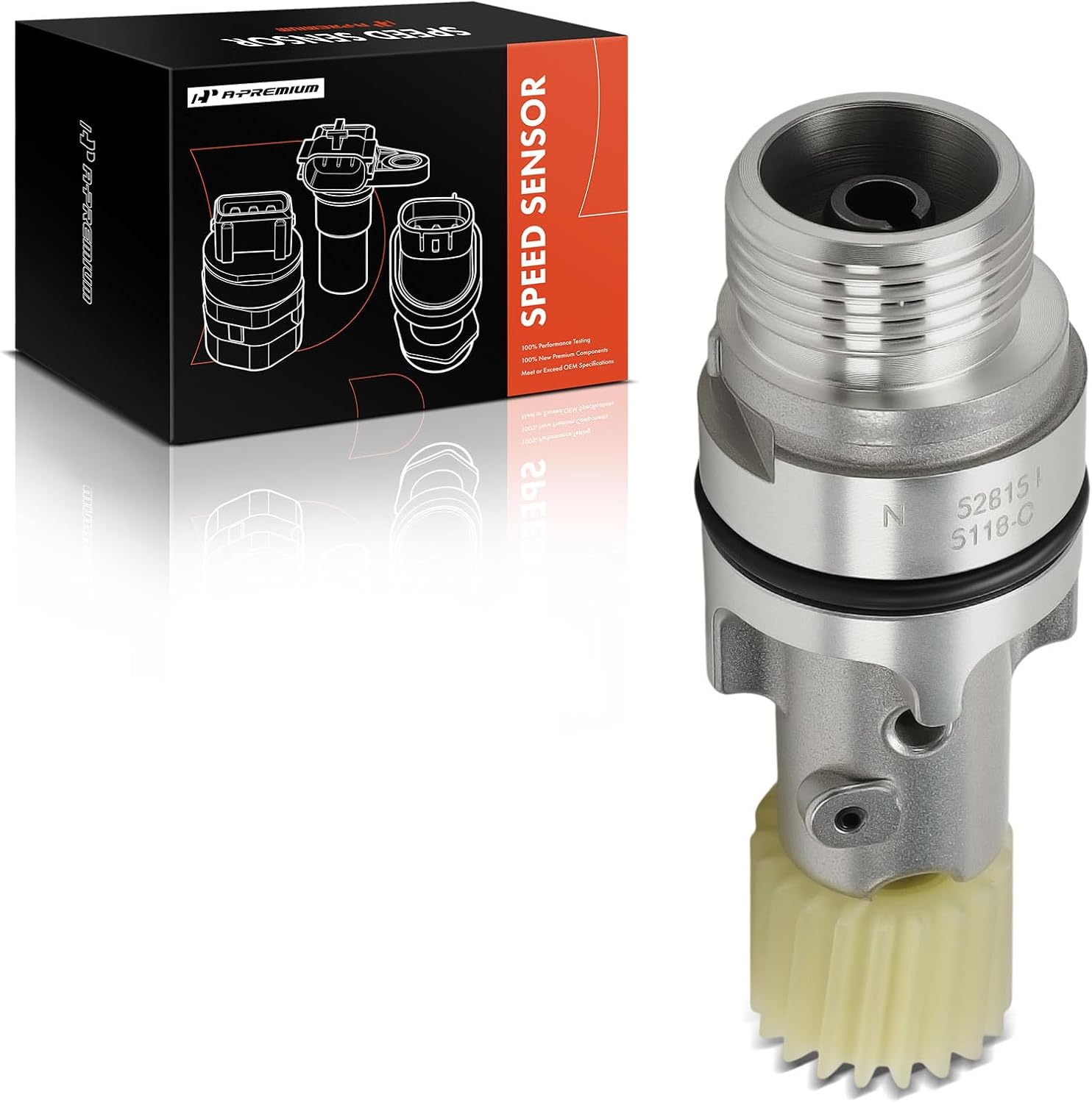 A-Premium Speed Sensor Compatible with Nissan 720 1983-1986, Pickup 1984-1986 & Datsun 720 1980-1982, Pickup 1980-1983