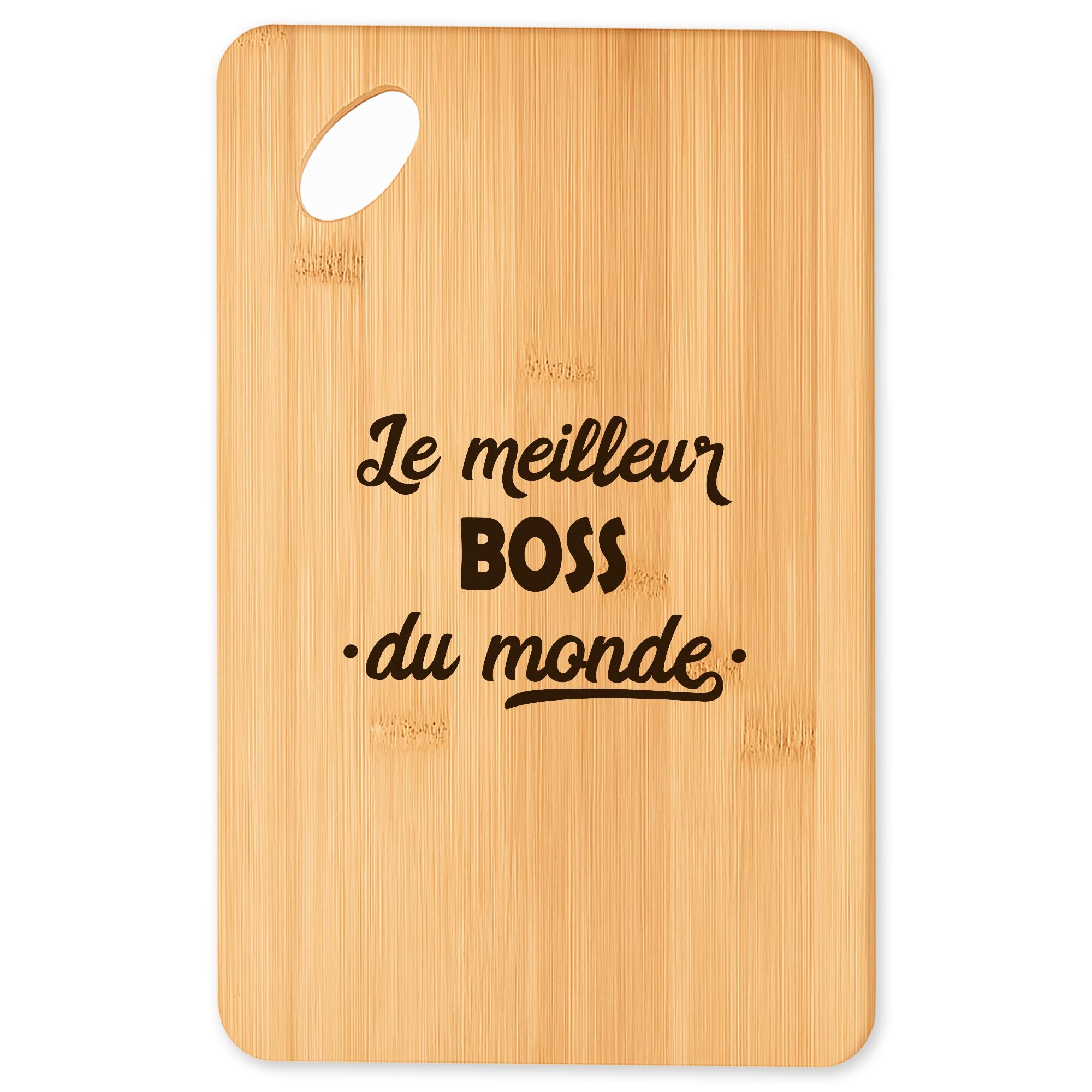 Planche à découper Super Boss 2 anti-rayures, plateau apéro bambou facile à laver