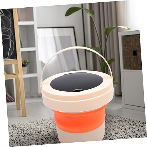 Miniatura 6 de Lavadora portátil plegable pequeña lavadora con rotación de alta velocidad para viajes, camping, viajes de negocios, diseño ligero para eliminar