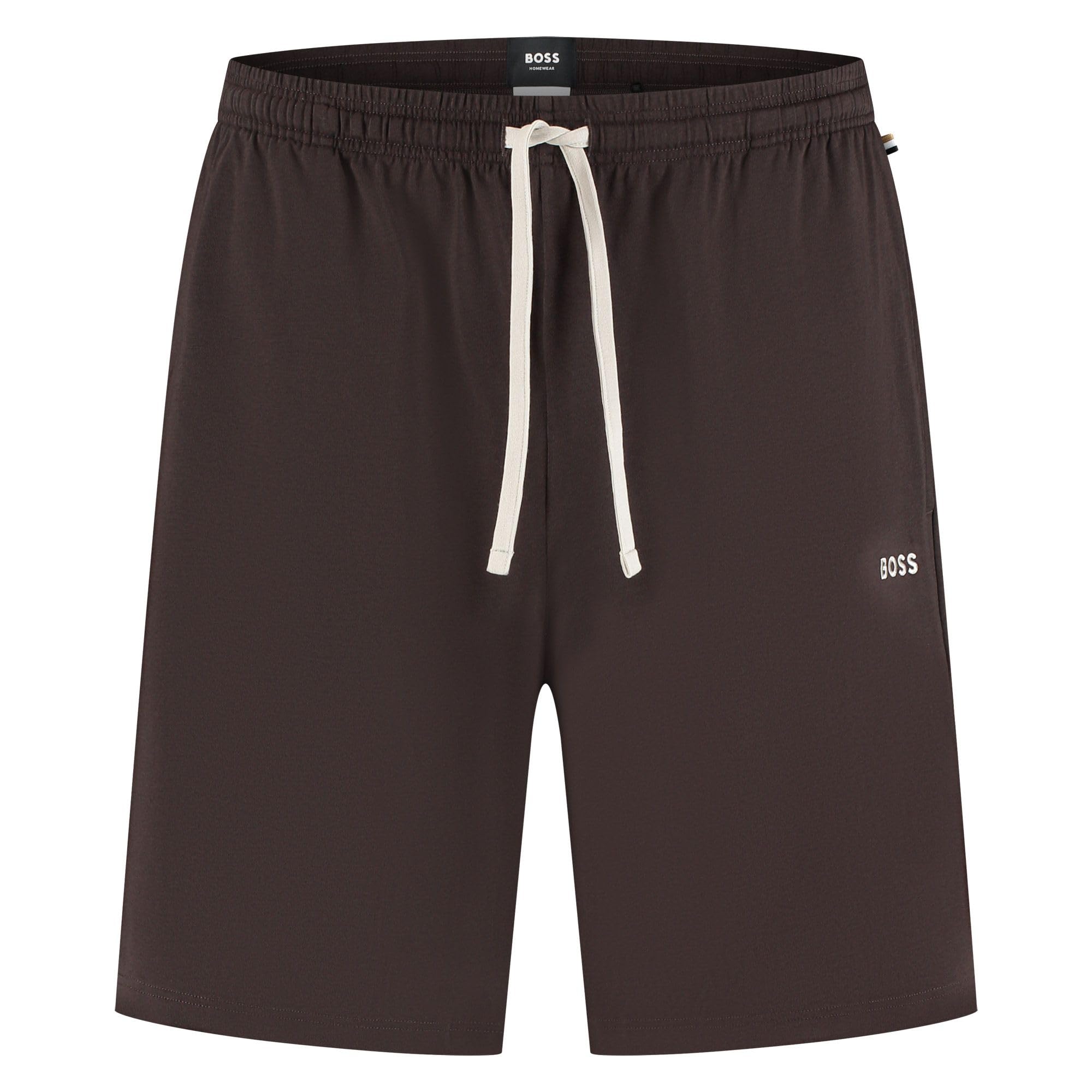 BOSS Men's Shorts Loungewear Shorts Casual Trousers Mix & Match Short CW, Dark Brown 207, XL