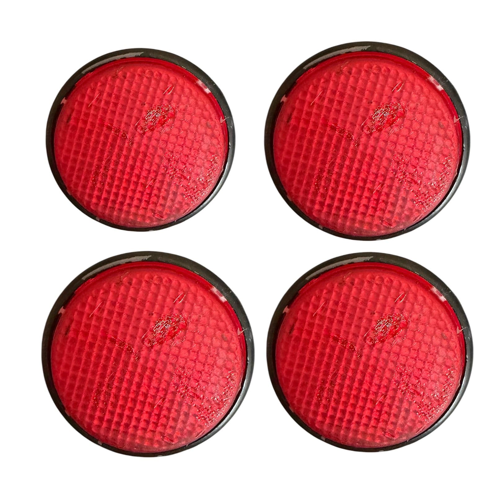 Round Reflector For all Bikes and Scooty, Screw Type and fit for All Bike (Set of 4 pcs)-picture-11