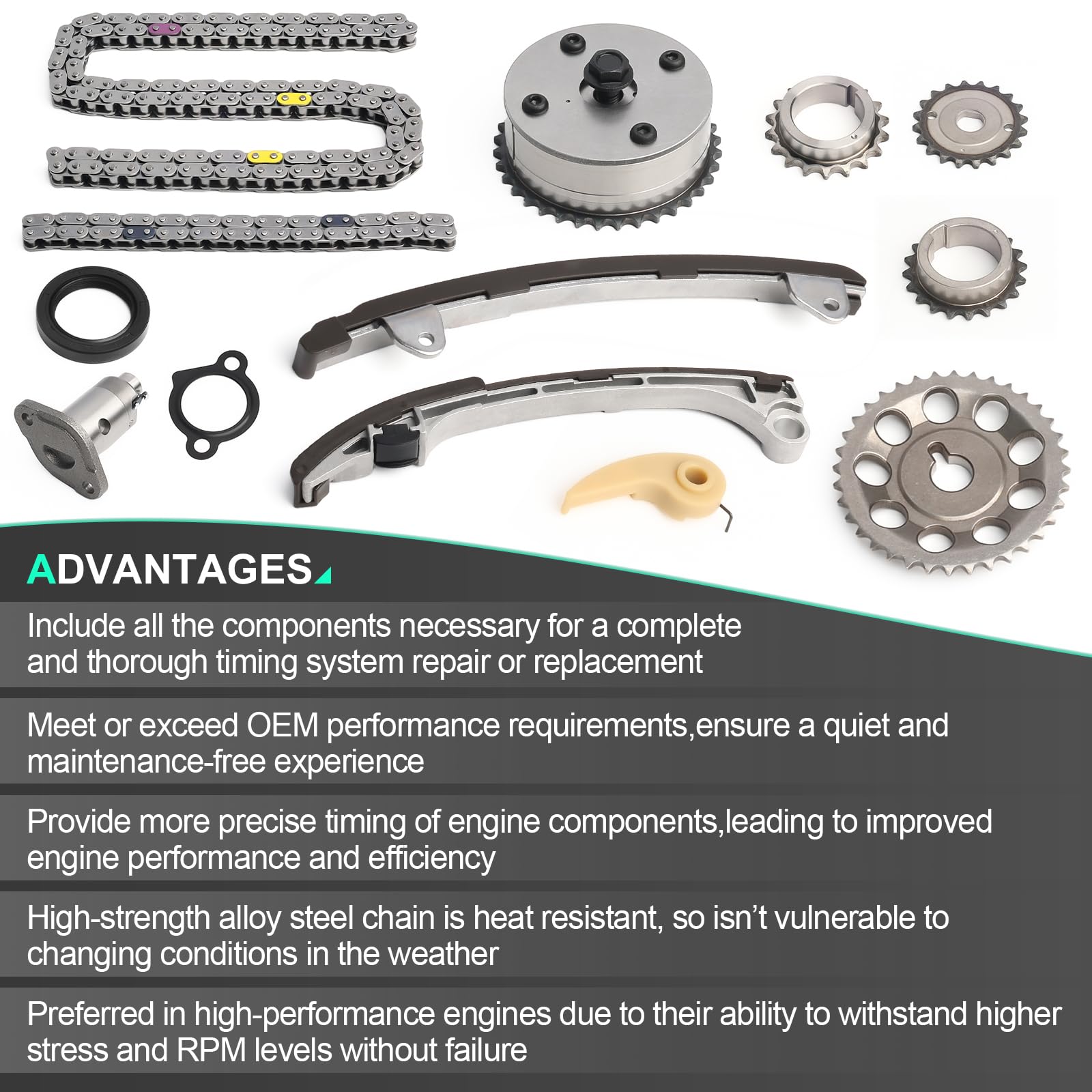 Dnj Engine Component TK4345 - TIMING CHAIN KITS