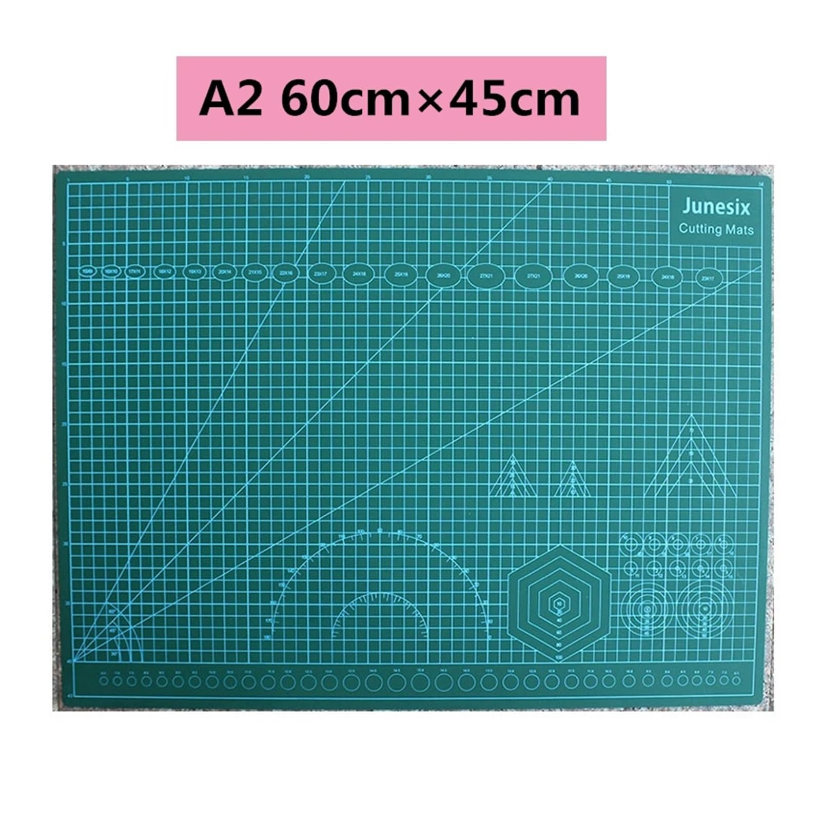Costura Autoregenerativa Tapete De Corte A2 De Gran Tamaño, 45x60cm, Rejilla De Doble Cara, Almohadilla De PVC Autocurativa, Tablero De Grabado