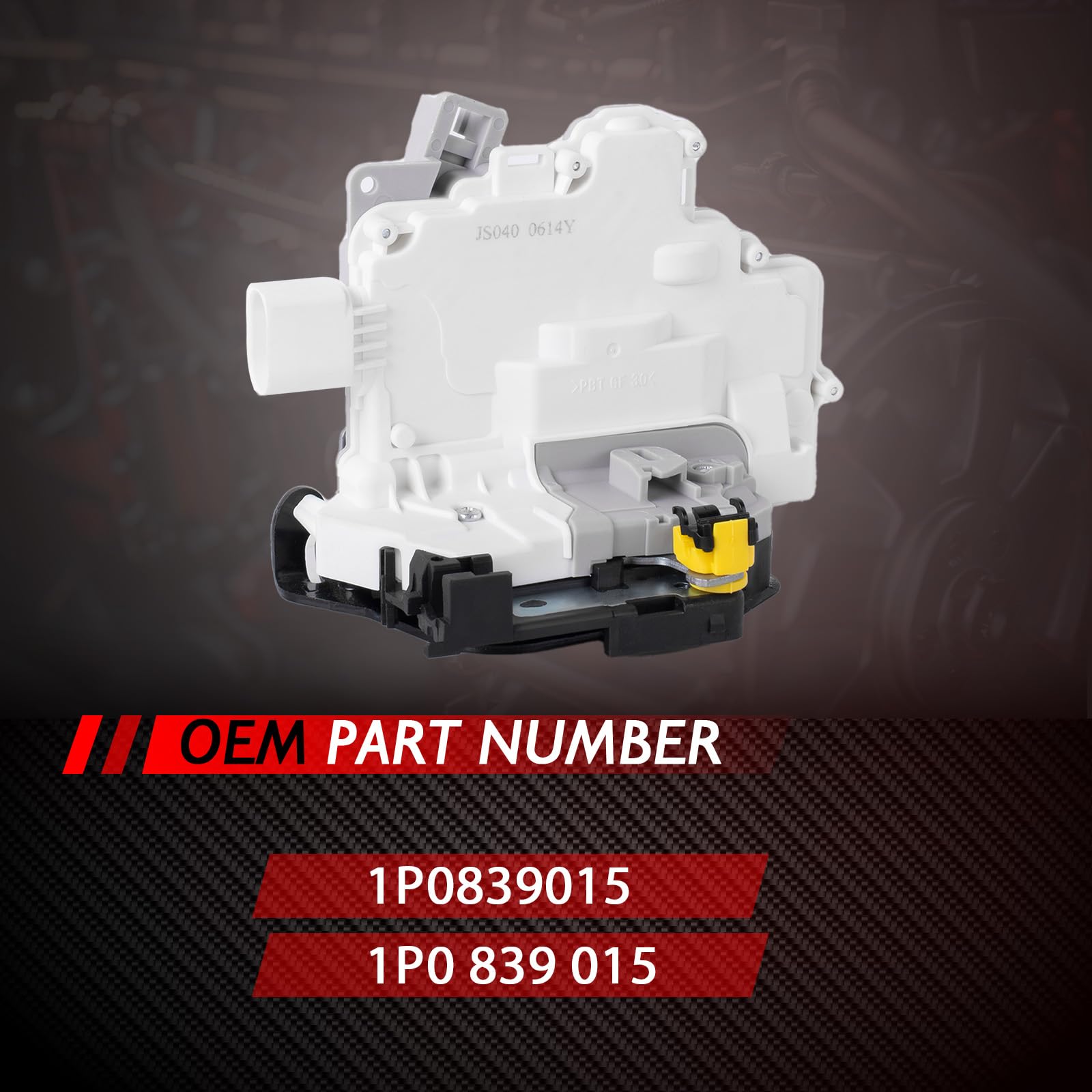 Motor actuador cerradura de puerta cierre centralizado trasero izquierdo repuesto para Altea 5P1 Toledo III 5P2 Leon II 1P1 accesorio de coche pieza# 1P0839015 1P0 839 015