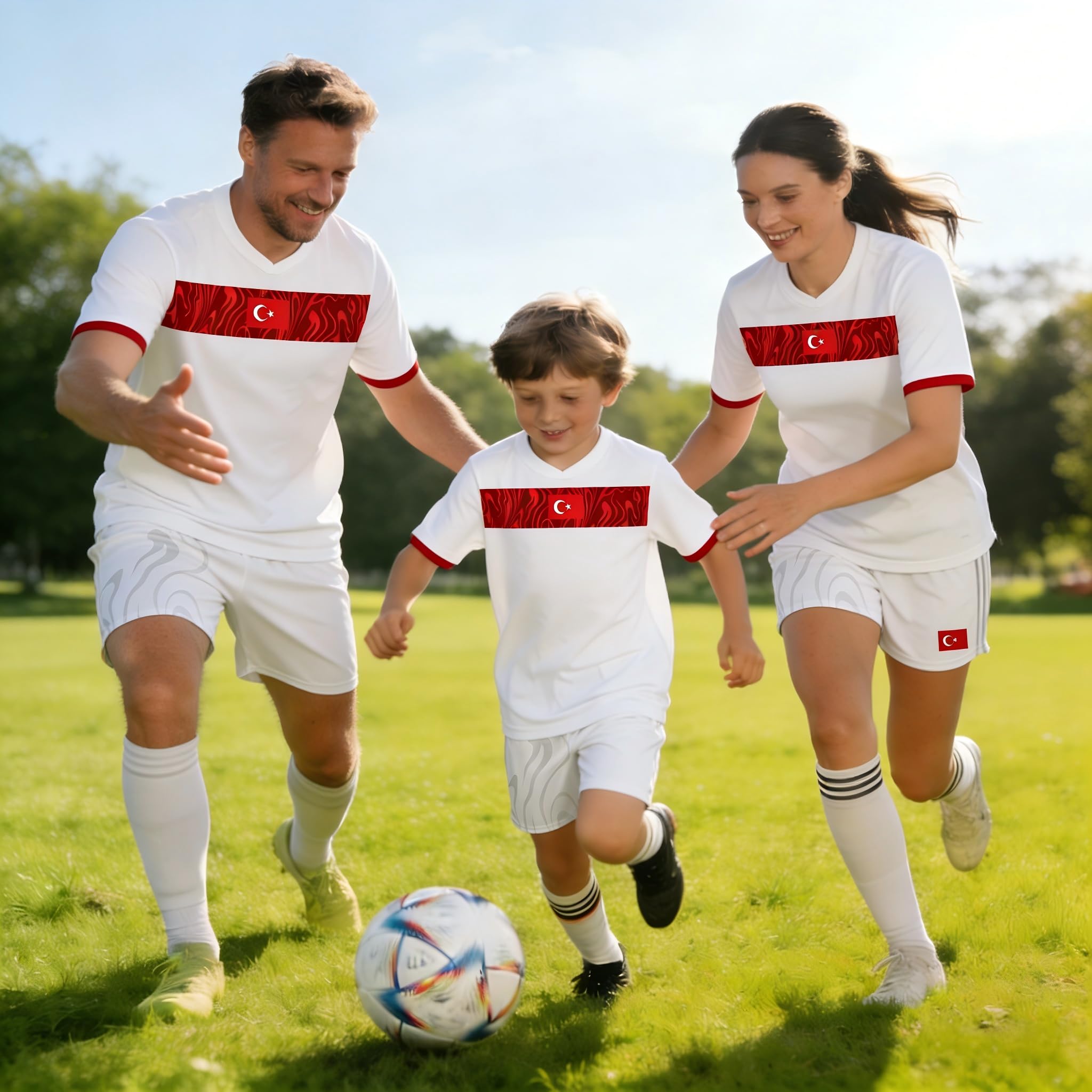 Personalisiert Trikot Kinder, WM 2026 Fußball T Shirt mit Eigenem Namen Nummer Logo,Einzigartiges WM-Design Geschenk für Kinder Jungen Damen,Atmungsaktiver - 5