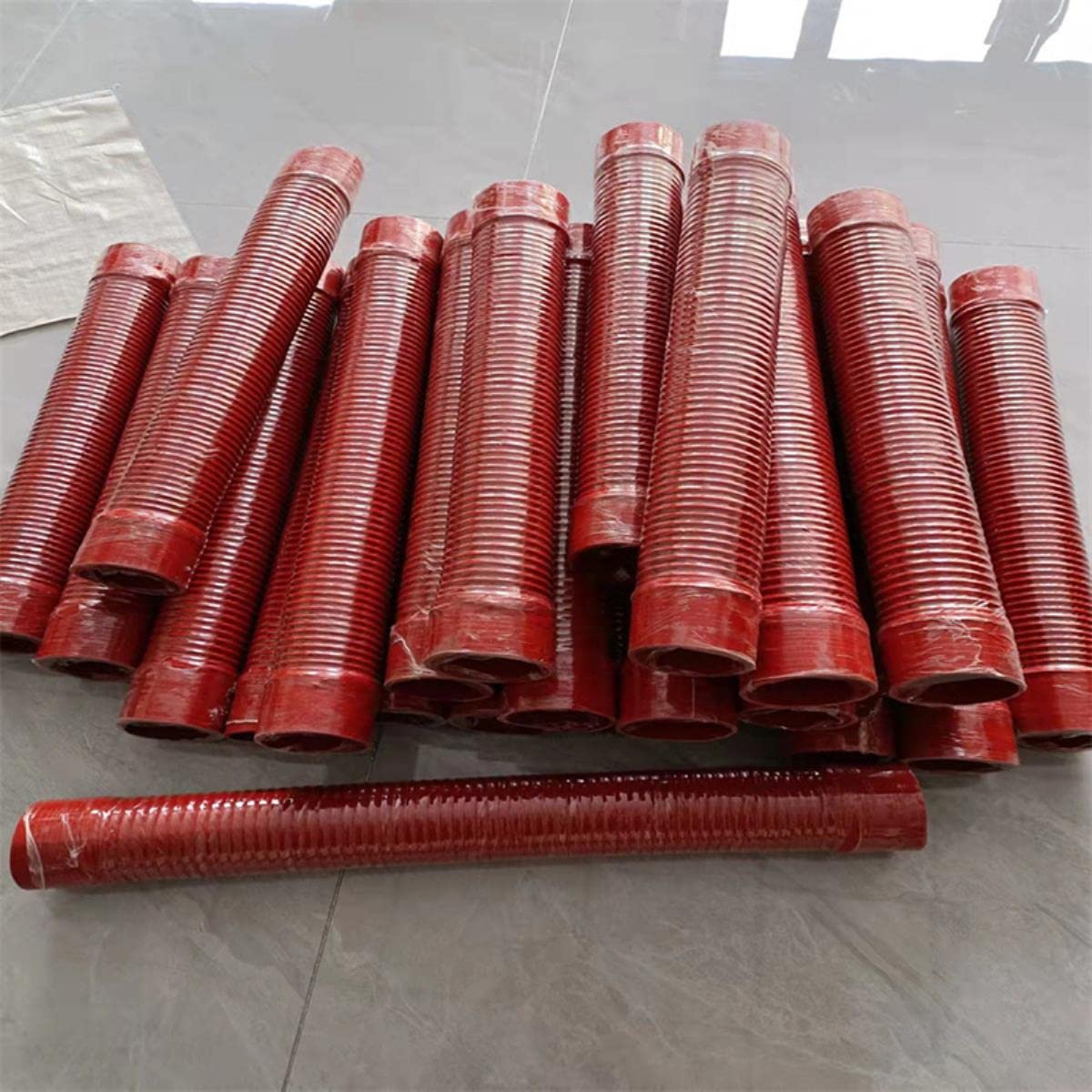Tubo de radiador de manguera Flexible de silicona Universal ID 30-100mm para entrada de aire alta presión alta temperatura caucho Joiner-1000mm,ID 45mm