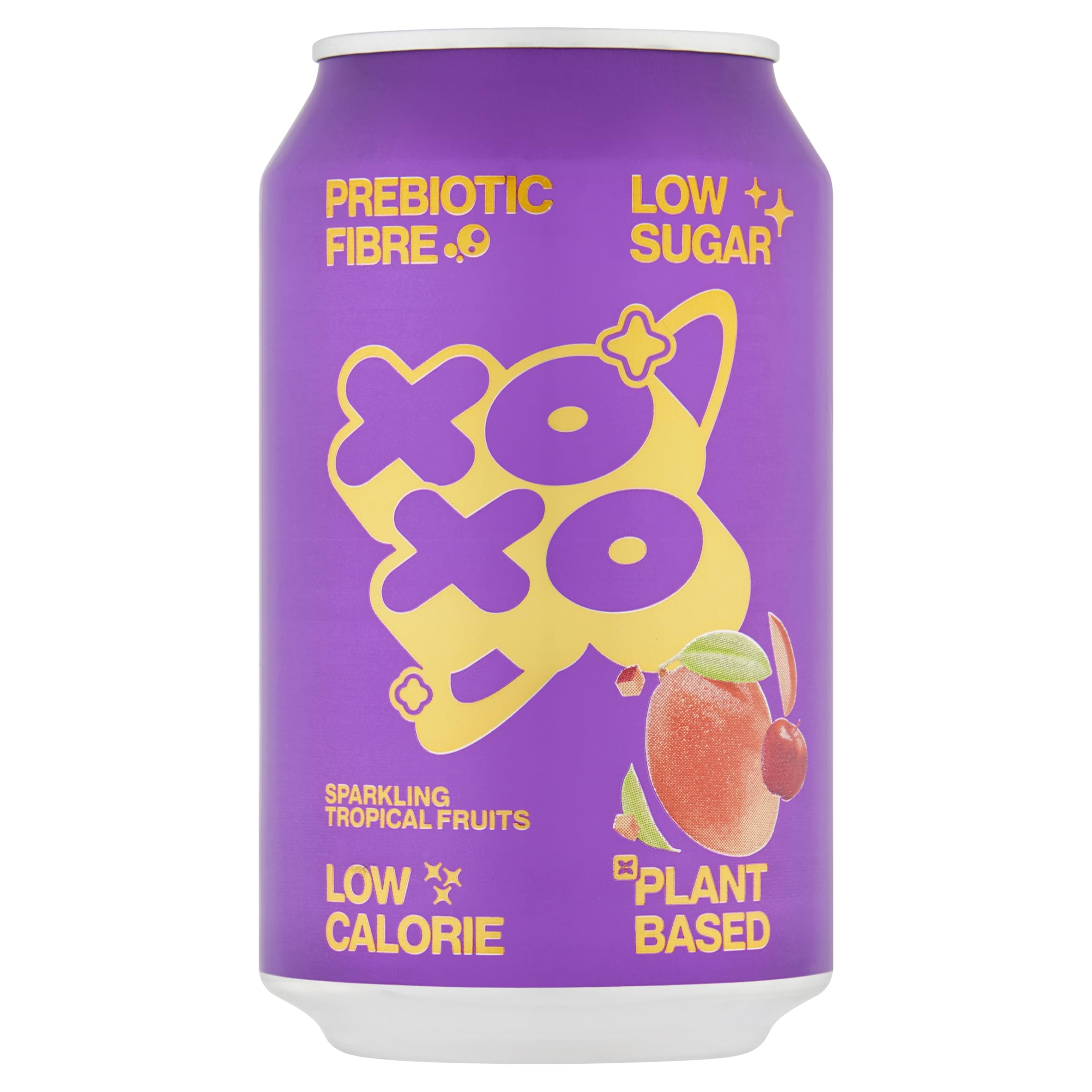 Tropical Sparkling Prebiotic Soda