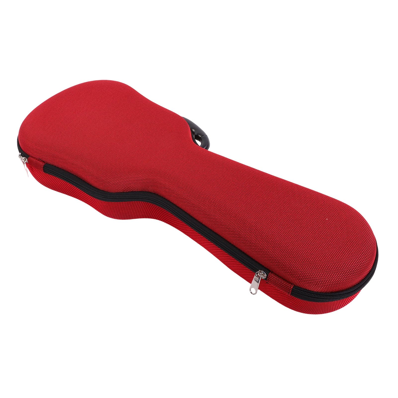 Generic Ochronna Torba na gitarę akustyczną 21" z Pluszowym Wnętrzem dla Entuzjastów Ukulele (czerwony)