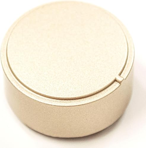 JPshop - Knopf Silber Kochfeld Ø6 mm - Nabe 3 mm kompatibel mit Ariston Indesit 
