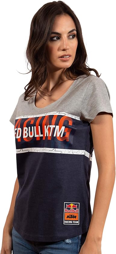 Amazon.com: Camiseta Red Bull KTM Letra para mujer, producto oficial :  Ropa, Zapatos y Joyería