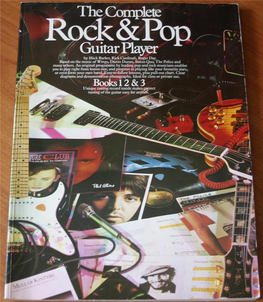The Complete Rock And Pop Guitar Player: Books 1-3 (Zzz) Cardinali, Rick - Broché - Cardinali, Rick - Achat Livre