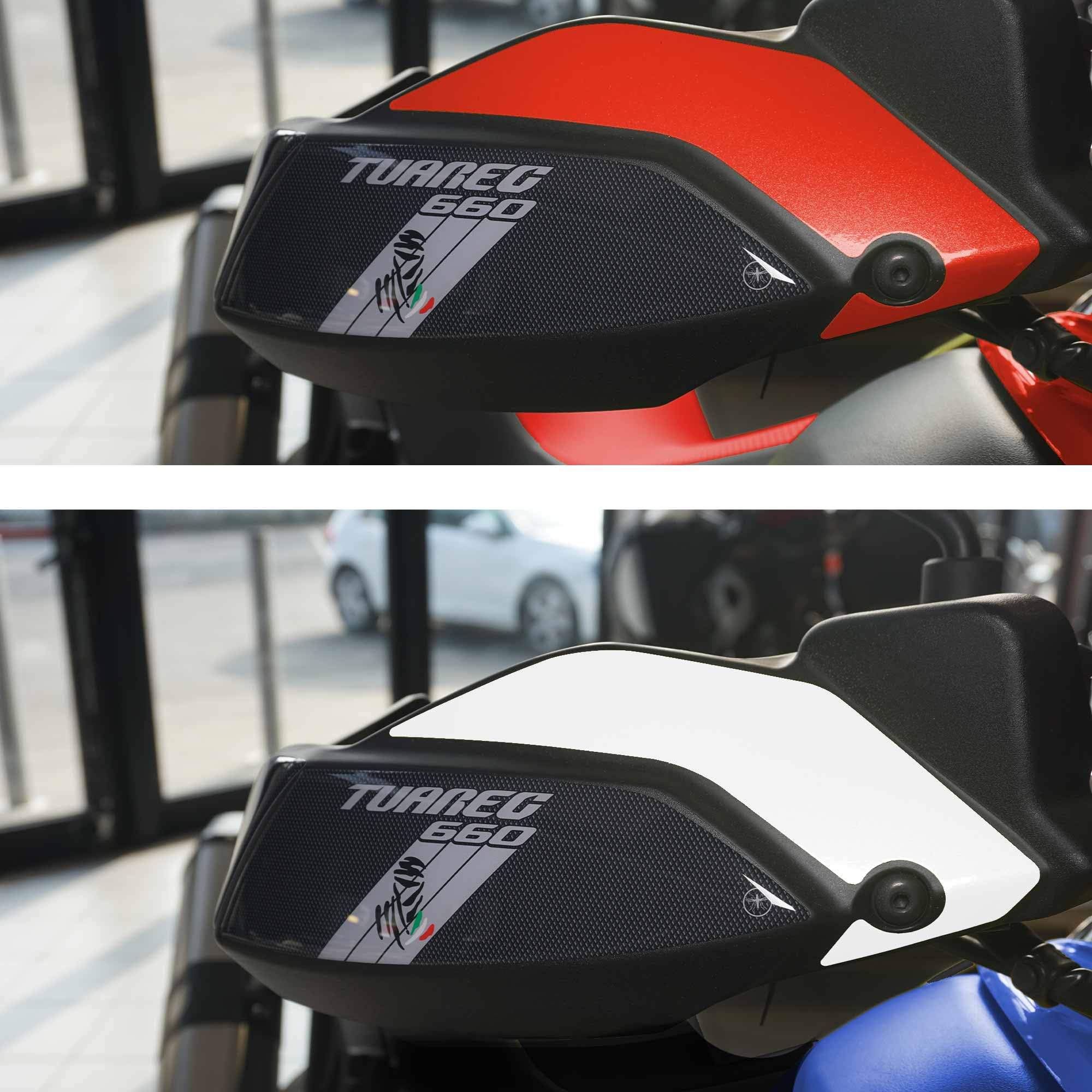 labelbike - Kit Stickers Autocollants 3D pour Protège Mains