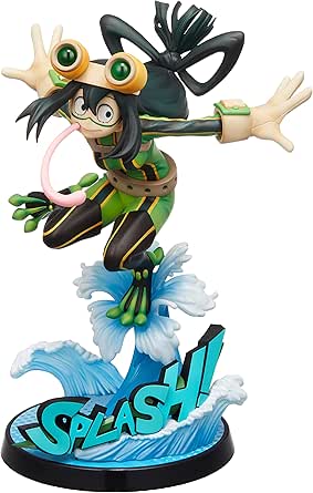 僕のヒーローアカデミア 蛙吹 梅雨 ヒーロースーツVer. 1/8スケール PVC製 塗装済み 完成品 フィギュア