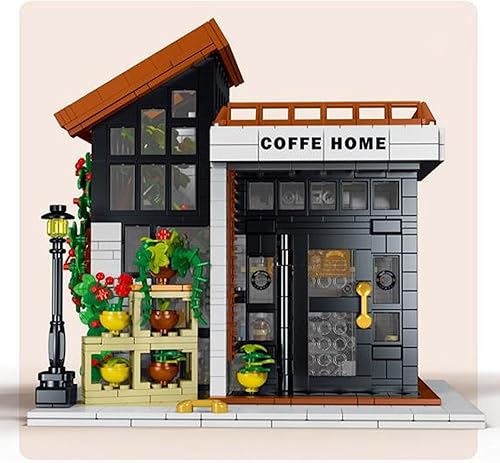 Miniatura 4 de Sunshine Coffe House Architecture City House - Leggo Creator City Set Modelo para mayores de 16 años, adultos, edificios de cabaña de pueblo, 1512