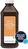 Vista 5 de Yaxa Basics - Solución tópica de peróxido de hidrógeno USP, 16 fl oz (paquete de 12) (anteriormente Solimo)
