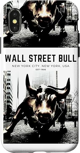 Miniatura 7 de Funda para iPhone 13 Stock Market Wall Street Bull Day Trading