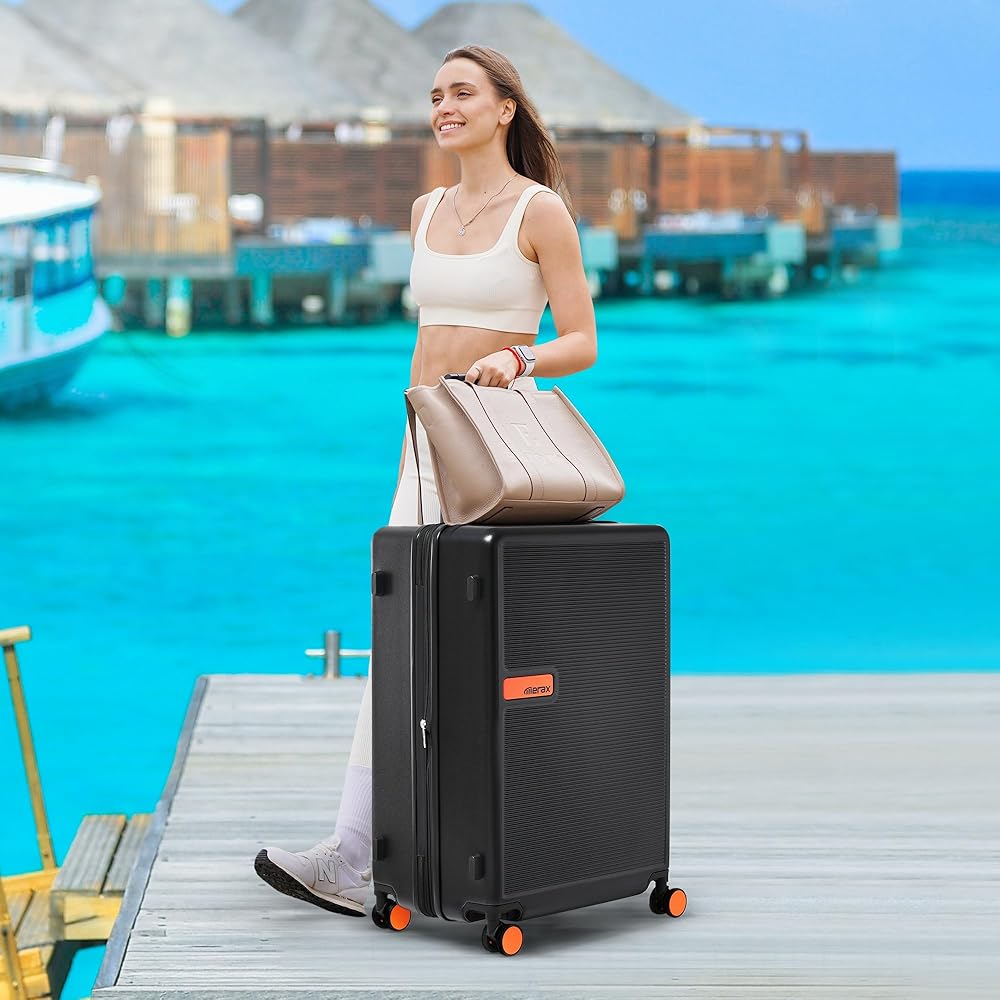 Amazon.com | Merax Luggage sets of 3 Piece 20 20 28 IN Carry on