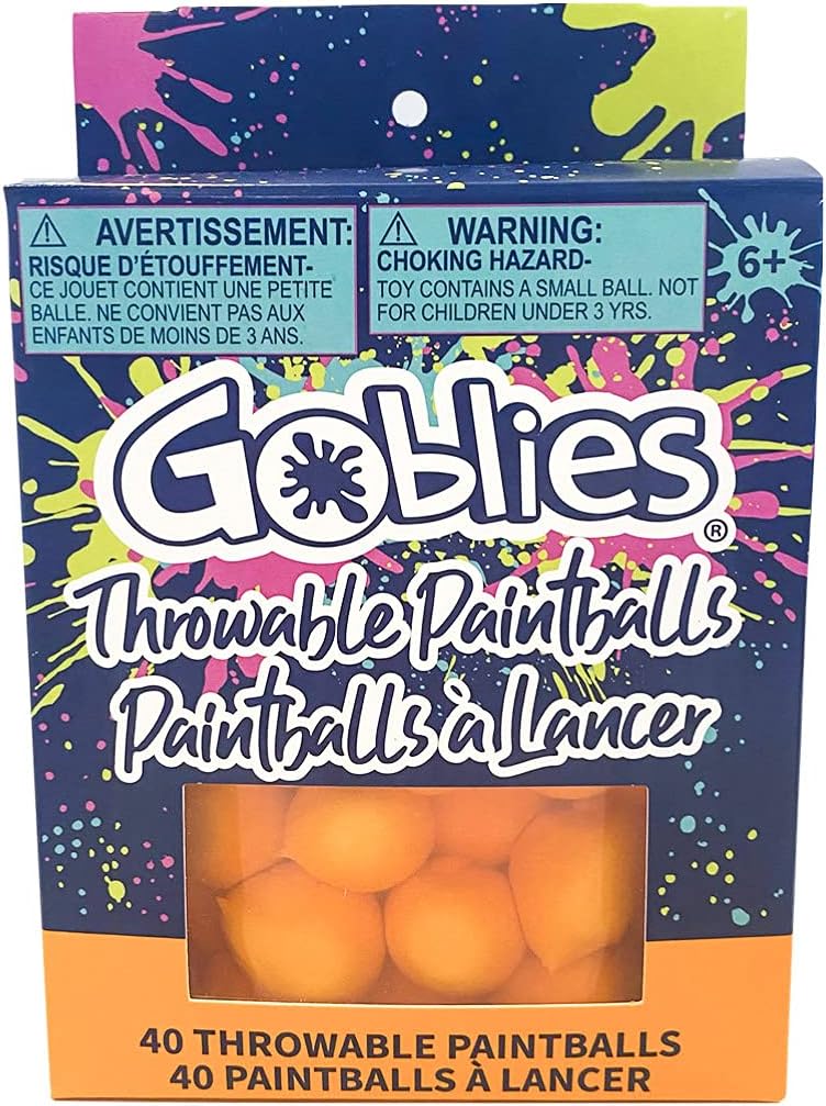 GobliesThrowable Paintballs 40 Count