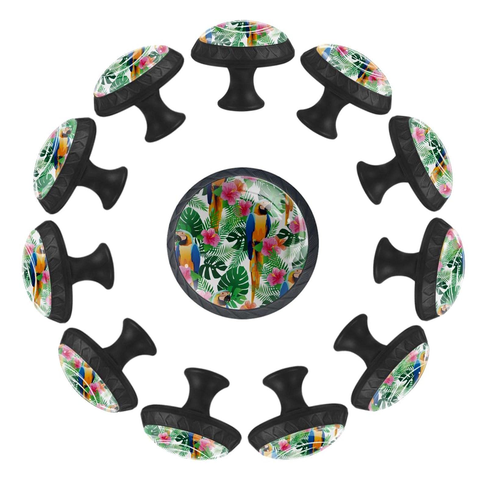 Boutons de tiroir perroquet pour relooker une commode ou customiser un meuble