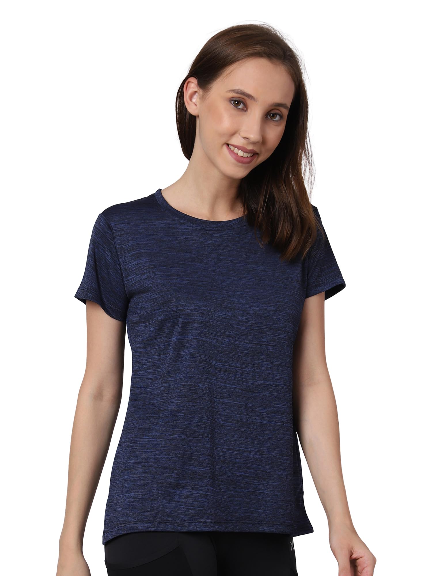 NEECAREWomen's Athleisure Short Sleeve Sports Gym Workout Exercise Anti Odor Polyester Tshirt